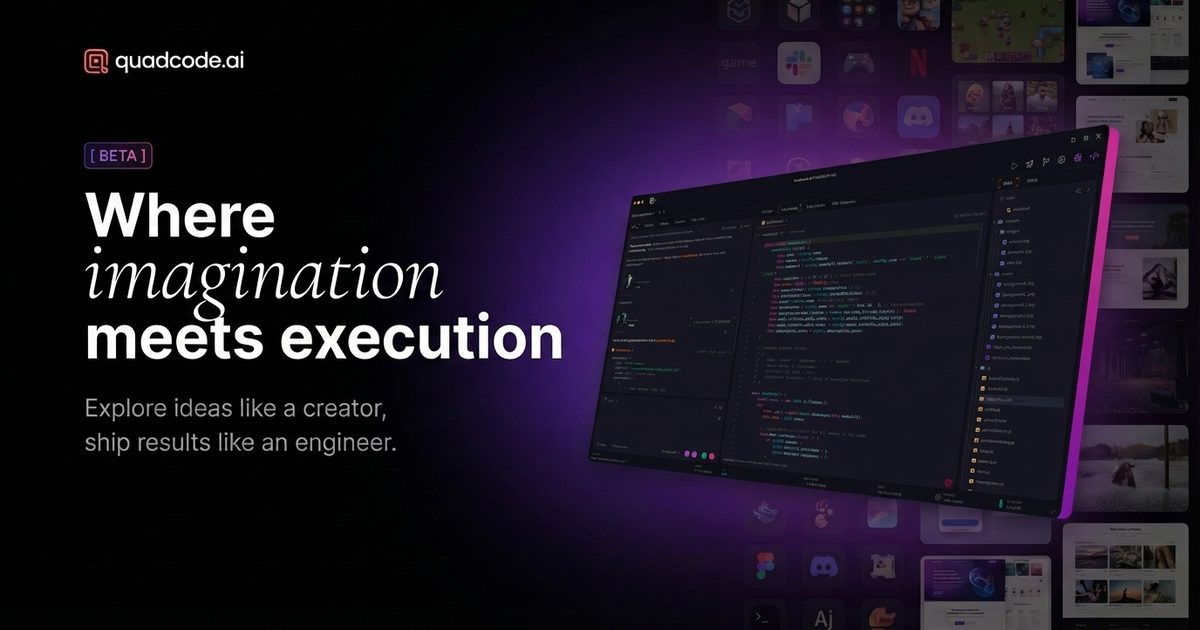 Quadcode AI — AI Platform for Coding, Design & Content Creation